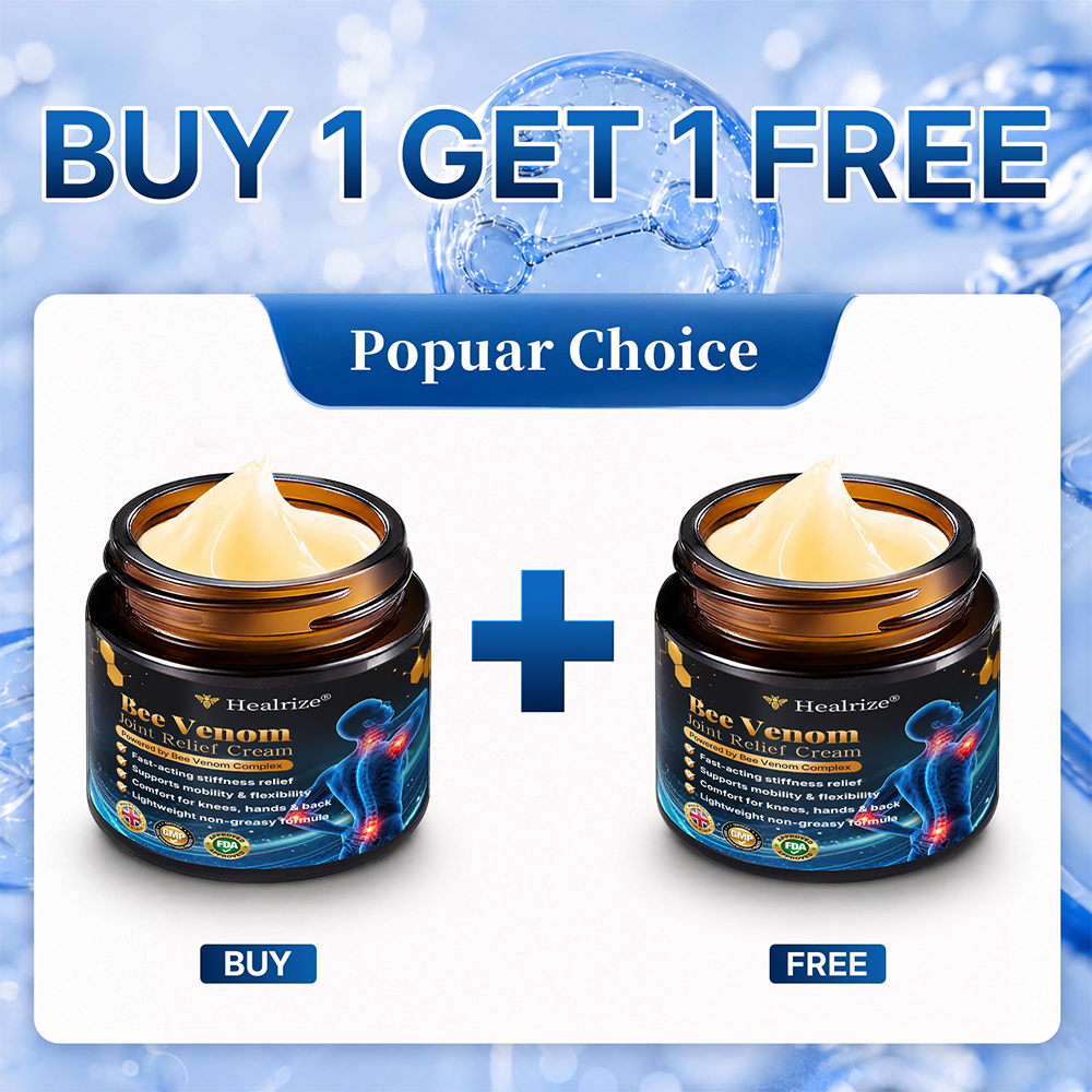 🎁Healrize® Bee Venom Joint Relief Cream 💞Targets stiff, sore joints in knees, hands, shoulders, back & more — so you can move easier every day（英国版）