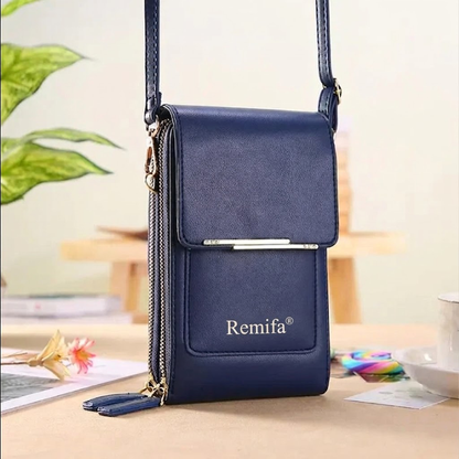 🔥Final 3 Hours: 50% OFF Remifa®2026 Trendy Minimalist Elegant Women's Touchscreen Crossbody Phone Wallet