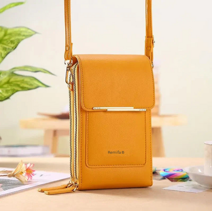 🔥Final 3 Hours: 50% OFF Remifa®2026 Trendy Minimalist Elegant Women's Touchscreen Crossbody Phone Wallet