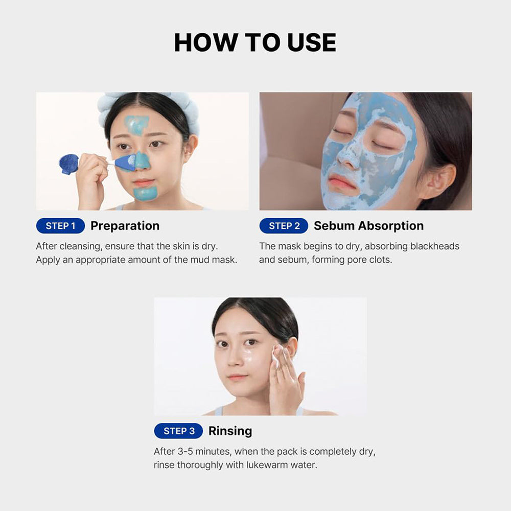 Medicube Zero Pore T Blackhead Mud Facial Mask