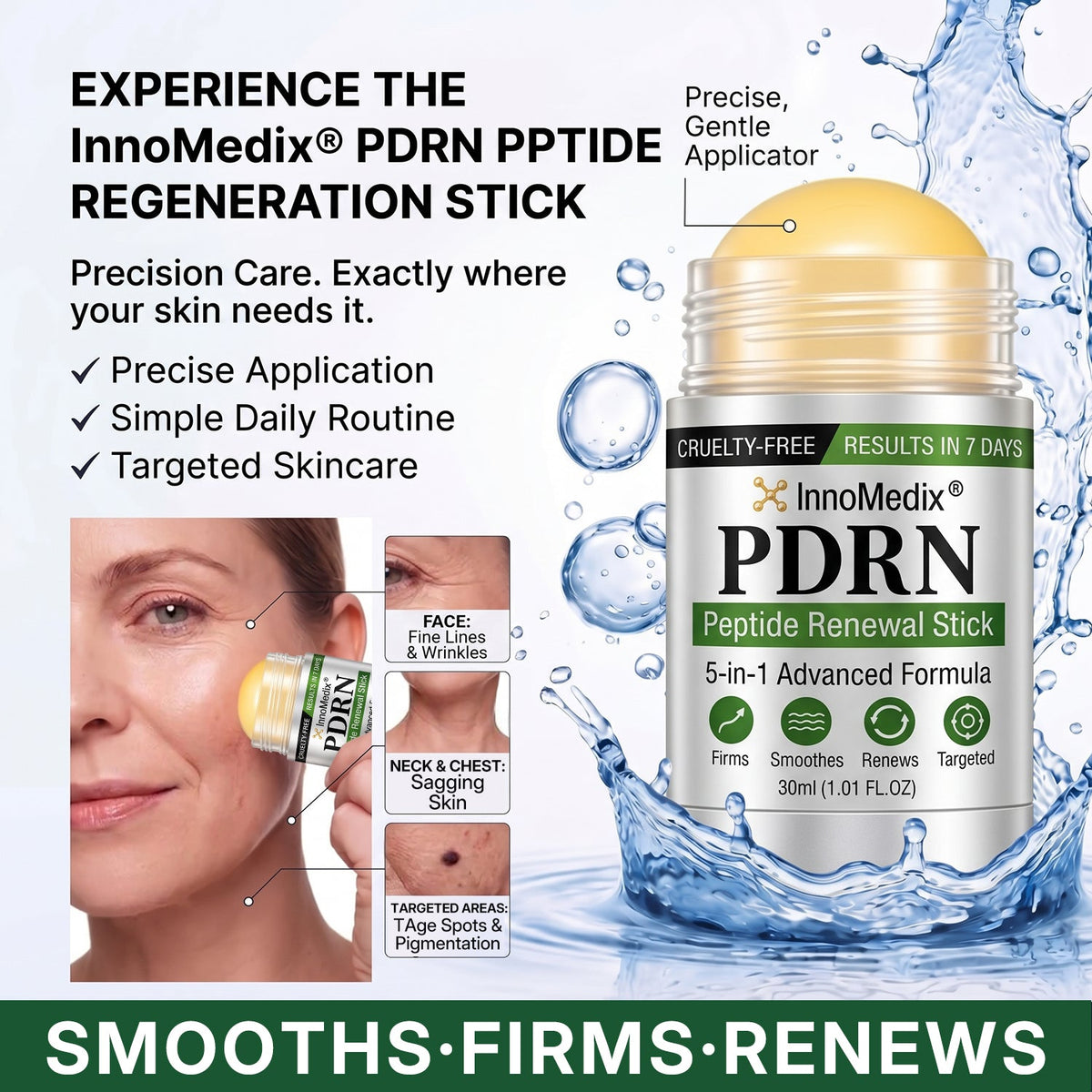 InnoMedix® 🧬𝑷𝑫𝑹𝑵 𝑨𝒏𝒕𝒊-𝑨𝒈𝒊𝒏𝒈 & 𝑻𝒂𝒓𝒈𝒆𝒕𝒆𝒅 𝑺𝒌𝒊𝒏 𝑹𝒆𝒏𝒆𝒘𝒂𝒍 𝑺𝒕𝒊𝒄𝒌