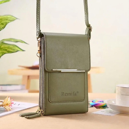 🔥Final 3 Hours: 50% OFF Remifa®2026 Trendy Minimalist Elegant Women's Touchscreen Crossbody Phone Wallet