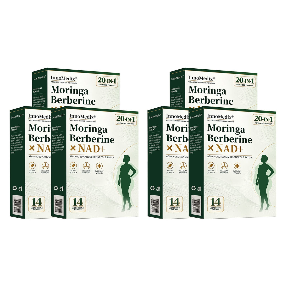 InnoMedix® Moringa Berberine x NAD+ 20-IN-1