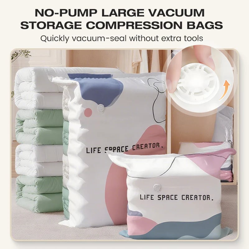 SVOZK® No-Pump Vacuum Storage Bags