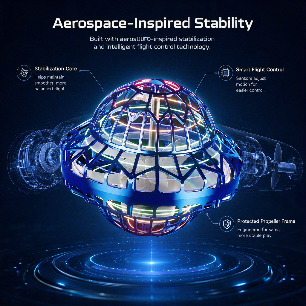 A Smart Flying Ball Built For Endless Fun