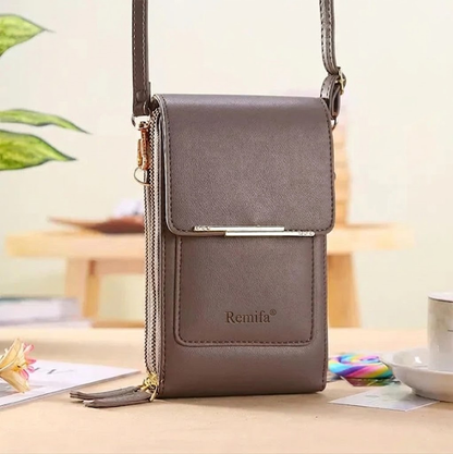 🔥Final 3 Hours: 50% OFF Remifa®2026 Trendy Minimalist Elegant Women's Touchscreen Crossbody Phone Wallet