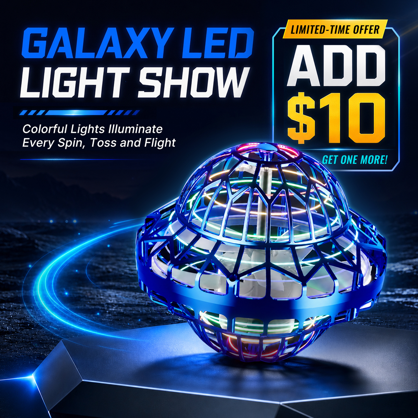 A Smart Flying Ball Built For Endless Fun