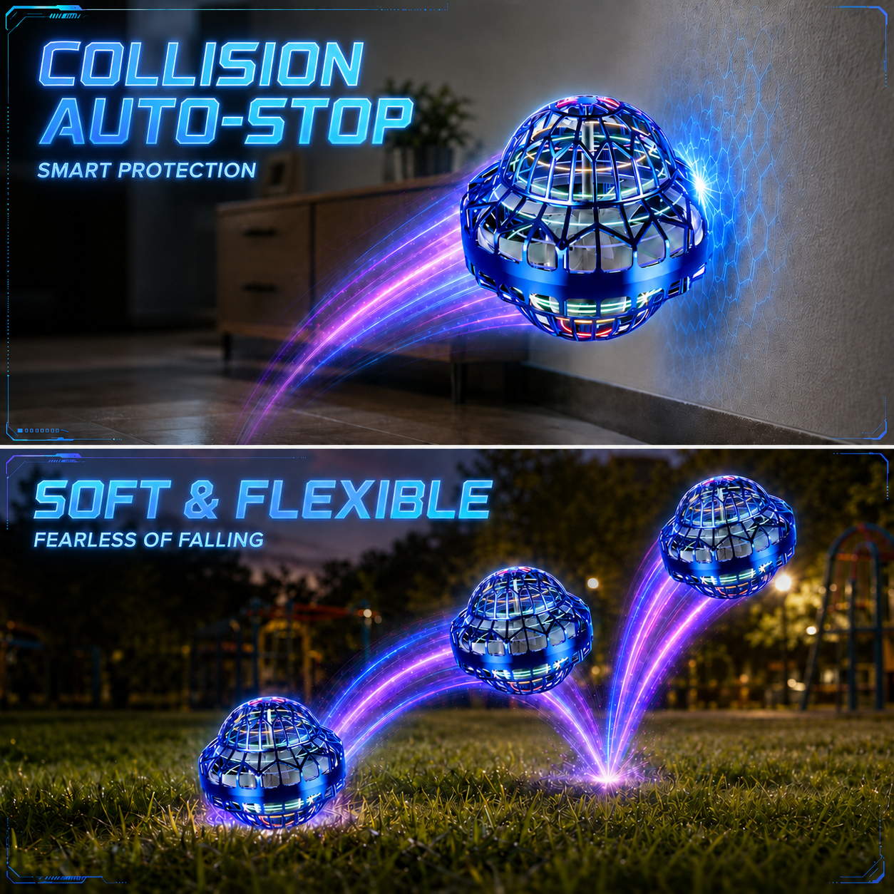 Cosmic Fly Ball™ –Turns Any Room Into a Fun Zone