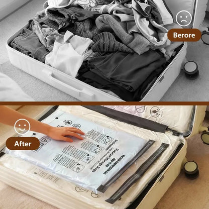 🎁Last day 49% OFF - Cordless Travel Vacuum Storage Compression Bag Set