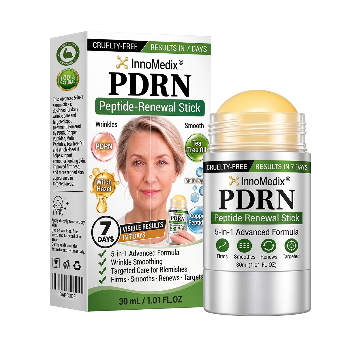 InnoMedix® 🧬𝑷𝑫𝑹𝑵 𝑨𝒏𝒕𝒊-𝑨𝒈𝒊𝒏𝒈 & 𝑻𝒂𝒓𝒈𝒆𝒕𝒆𝒅 𝑺𝒌𝒊𝒏 𝑹𝒆𝒏𝒆𝒘𝒂𝒍 𝑺𝒕𝒊𝒄𝒌
